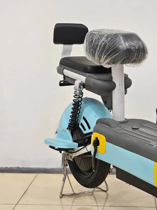 موتور سیکلت برقی HUMMER هامر مدل G10 رنگ آبی - تصویر 4
