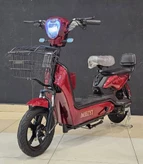 موتور سیکلت برقی دو نفره MEYI مدل W1 رنگ قرمز - تصویر 7