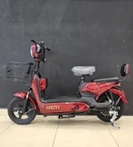موتور سیکلت برقی دو نفره MEYI مدل W1 رنگ قرمز - تصویر 5